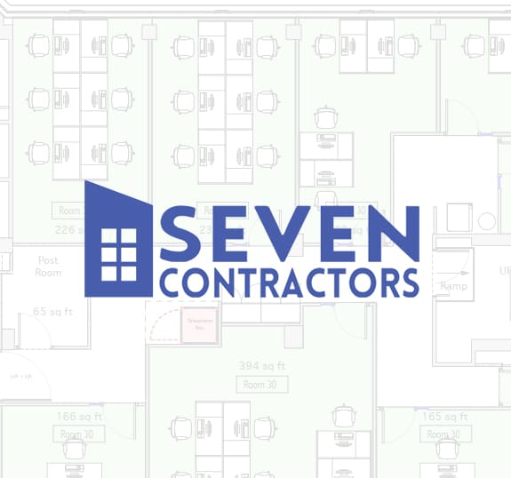 Seven Contractors Logo - commercial fit out, office fit out in London